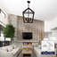 Plafonnier industriel noir à 3 lumières de style campagnard avec cage ouverte rustique et hauteur de suspension réglable, base E12 pour îlot de cuisine-177005987