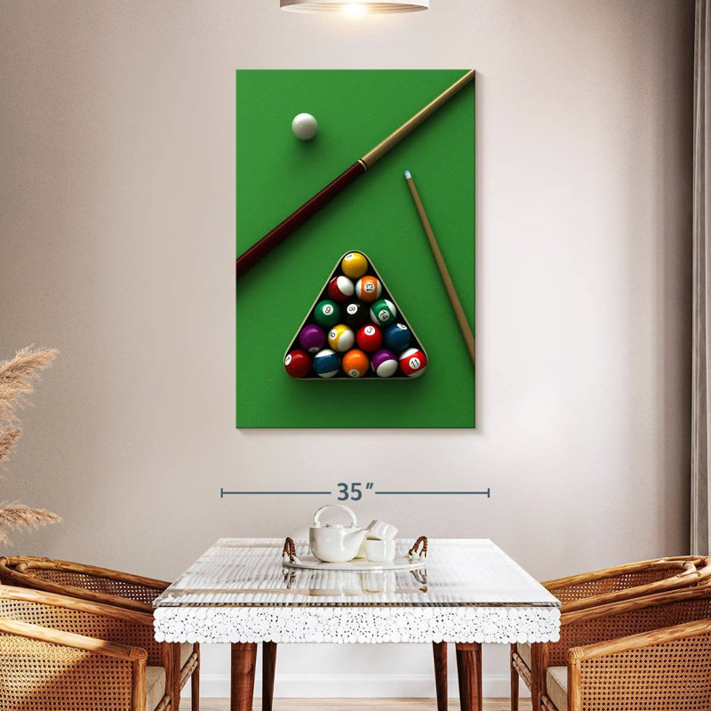 Équipement de jeu de billard Senne, H 48 po x l 32 po