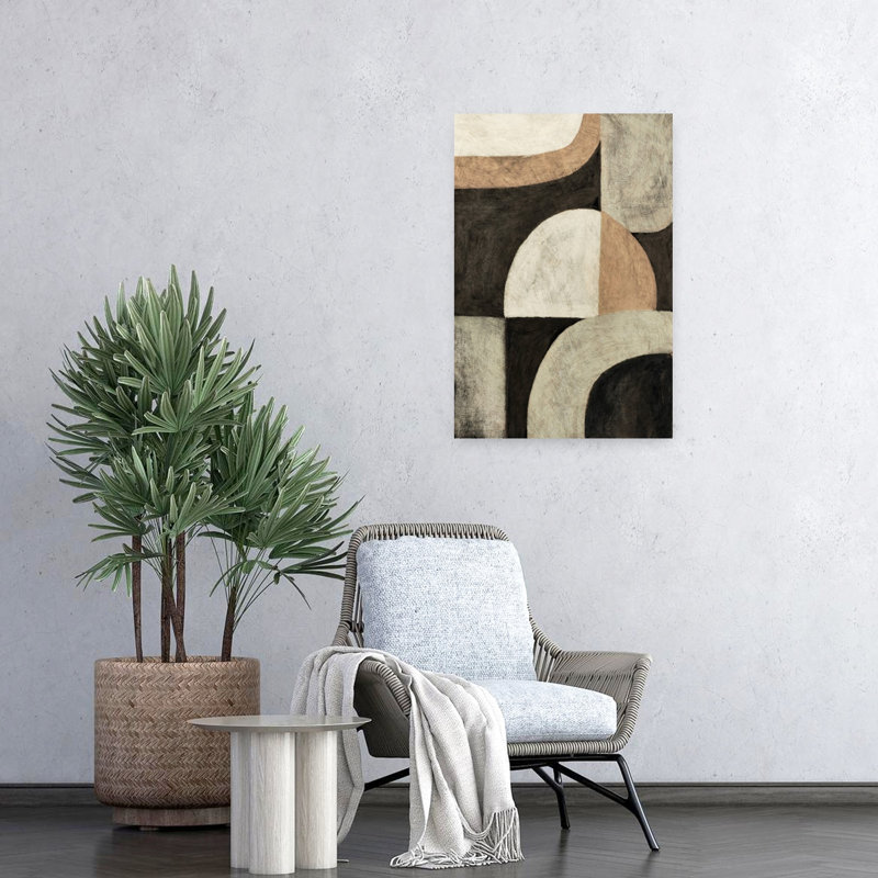 Art contemporain contemporain abstrait, H 24 po x l 16 po