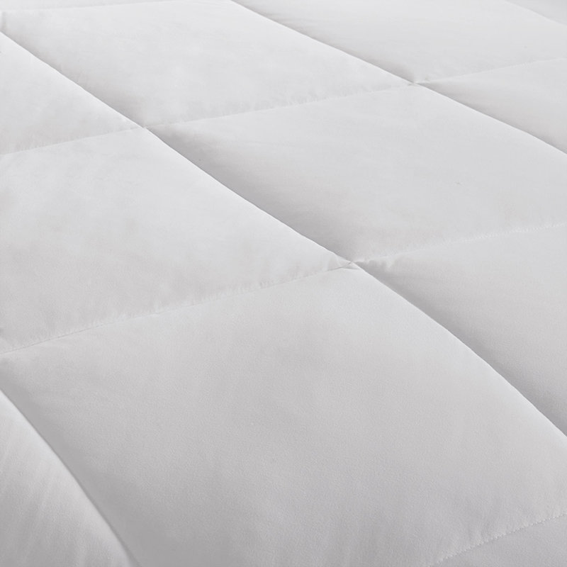 Édredon surdimensionné en duvet synthétique avec traitement HeiQ Smart Temp blanc, Simple TG