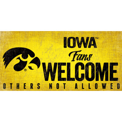 NCAA Fans Welcome Sign, décoration murale