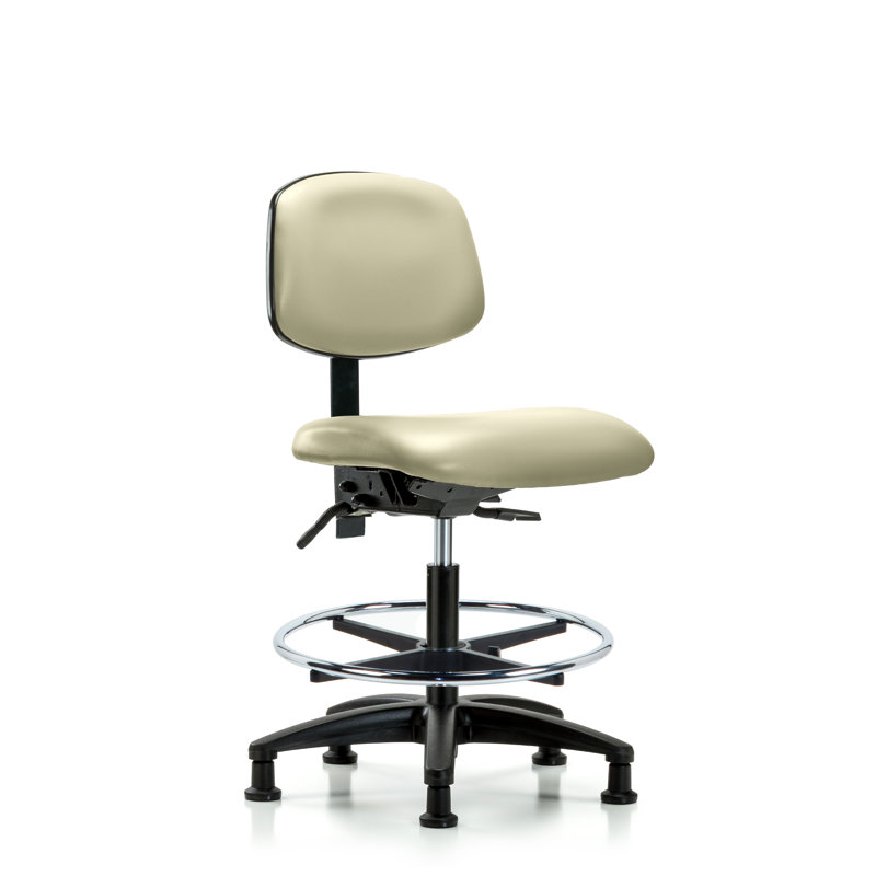 Chaise de dessinateur ergonomique Lucrezia, Adobe, Patins, Inclus