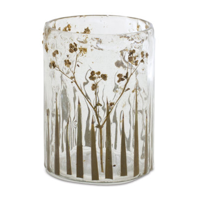 4.25'' H Glass Tabletop Votive Holder
