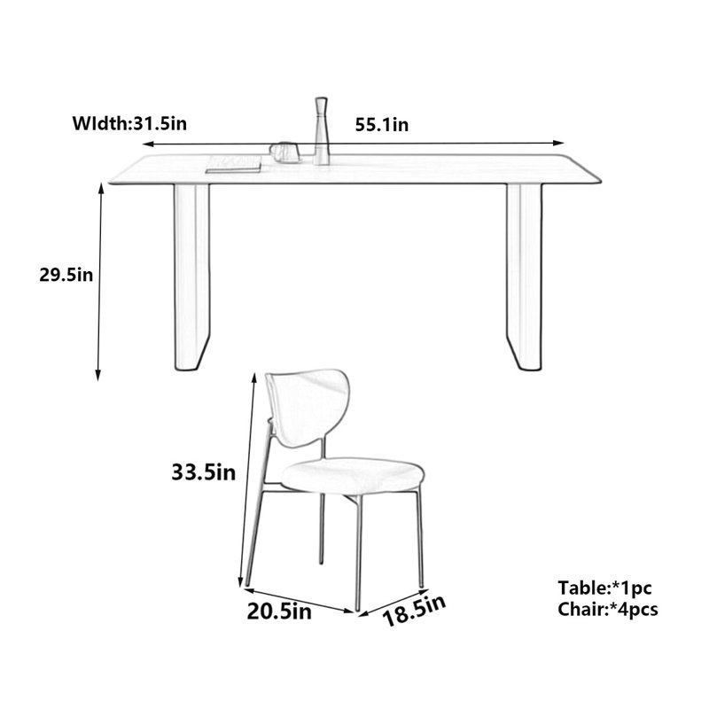 Herrmann, 29.5"H x 55.1"L x 31.5"W