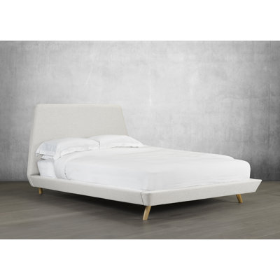 Lit plateforme tapissier Brophy