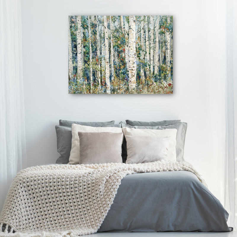 Painted Forest by Studio Arts Canvas Art Print, Wrapped Canvas, 11" H x 14" W x 1.5" D