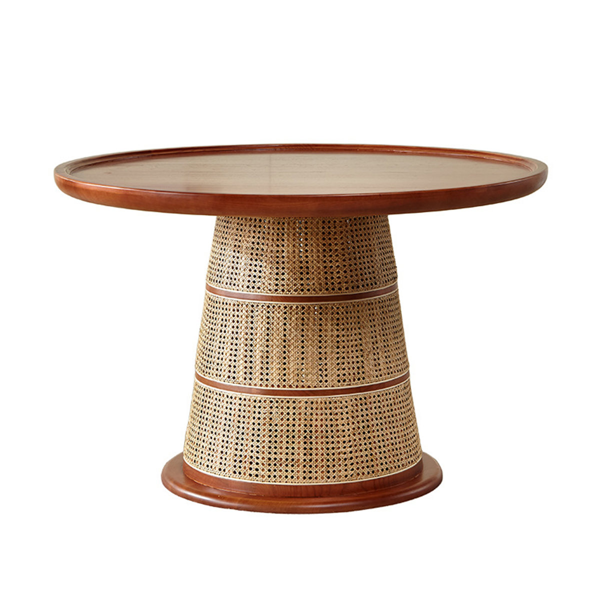 AutoJoy Club 47.24" Burlywood Solid Wood Dining Table Sets Wayfair Canada