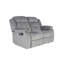 Causeuse inclinable confortable et élégante avec ports USB et coussins moelleux