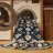 Machine Washable Overdyed Gray Area Rug-462009091