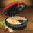 6-Wedge Electric Quesadilla Maker with Extra Stuffing Latch