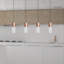Luminaire suspendu linéaire à 4 lumières pour îlot de cuisine Andromedae-1770604490