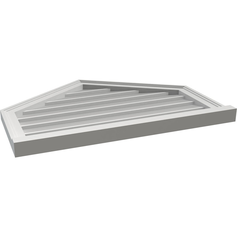 Ventilé à pignon non-fonctionnel Signature, H 24 po x l 32 po x P 2 po