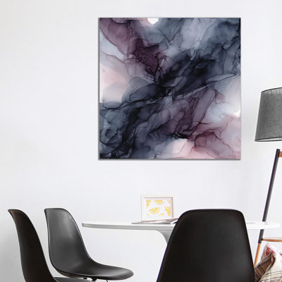 Aubergray by Elizabeth Karlson - Print on Canvas