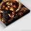 «Thanksgiving Cornucopia corne d'abondance», art mural sur toile brune-1762296571