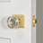 Viaggio Circolo Rosette with Circolo Crystal Knob-96187823-123175263-123175264