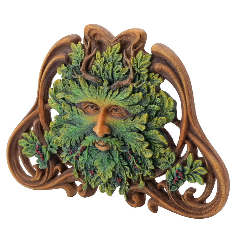 Plaque murale 5,71 pouces L Green Men
