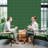 Haitral Green Plastic Gate Frame-93592516
