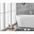 Jakeena 70'' x 31.5'' Soaking Acrylic Bathtub
