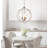 Antonucci 3 - Light Globe Chandelier