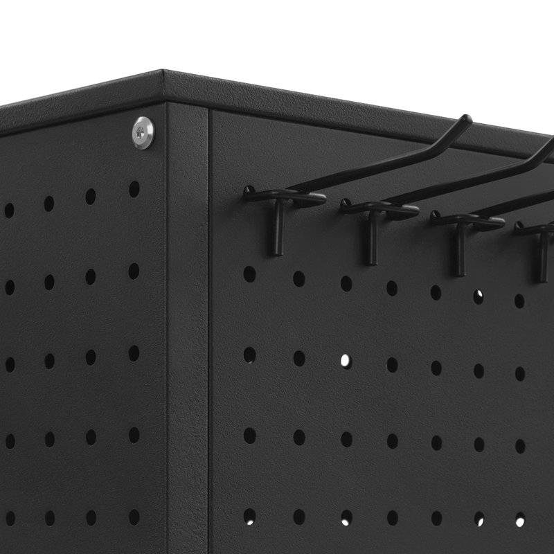 Pegboard Rotating Display Stand 4 Sided Spinning Peg Board Display Peg Board Display Stand With 20 Hooks