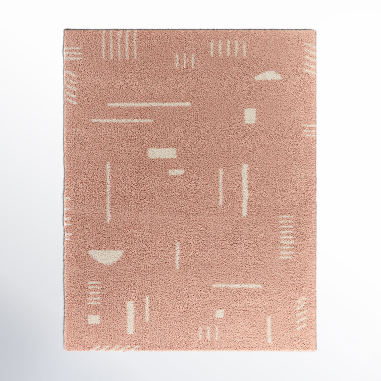 Morin Geometric Shag Area Rug