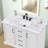 48'' Stone Single Bathroom Vanity Top with Sink