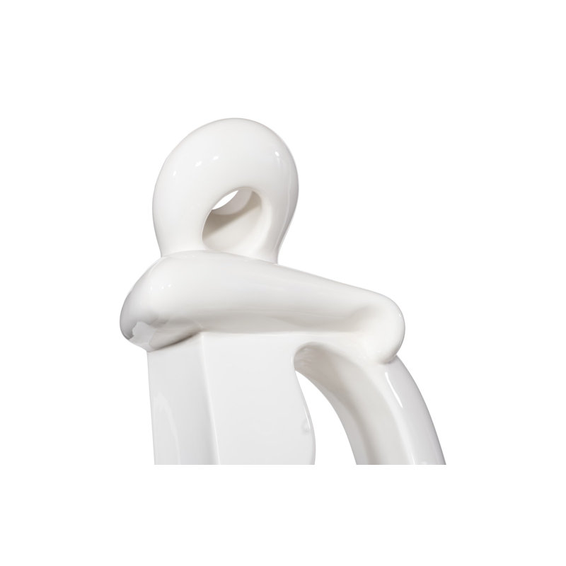 Figurines & Sculptures, White