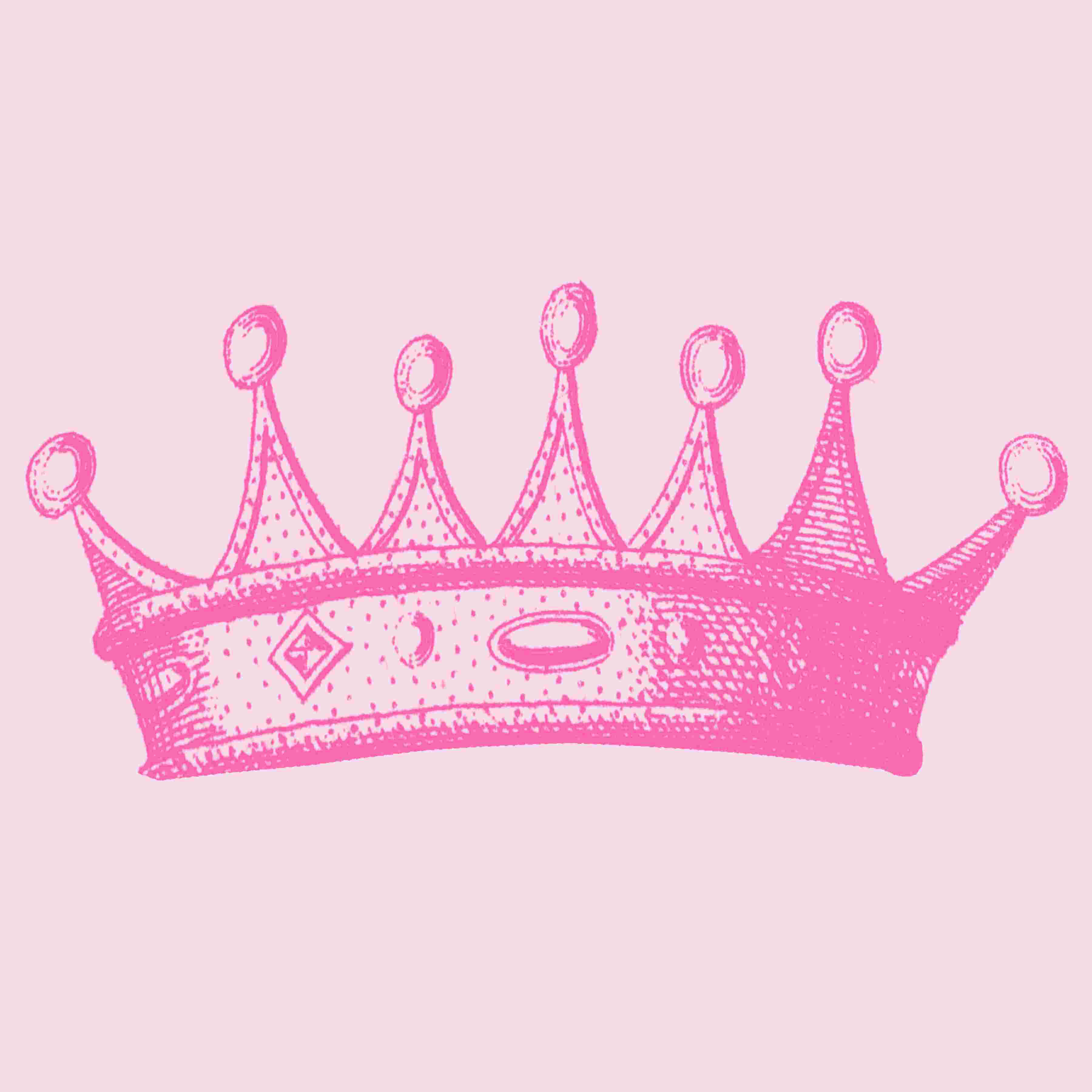 princess crown curly - Clip Art Library
