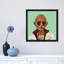 Mahatma Gandhi by Amit Shimoni - Floater Frame Print on Canvas-1512749773-1512749758