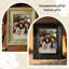 Cadre photo 3 pièces 5 "x 7" noir poli pour décoration de chambre