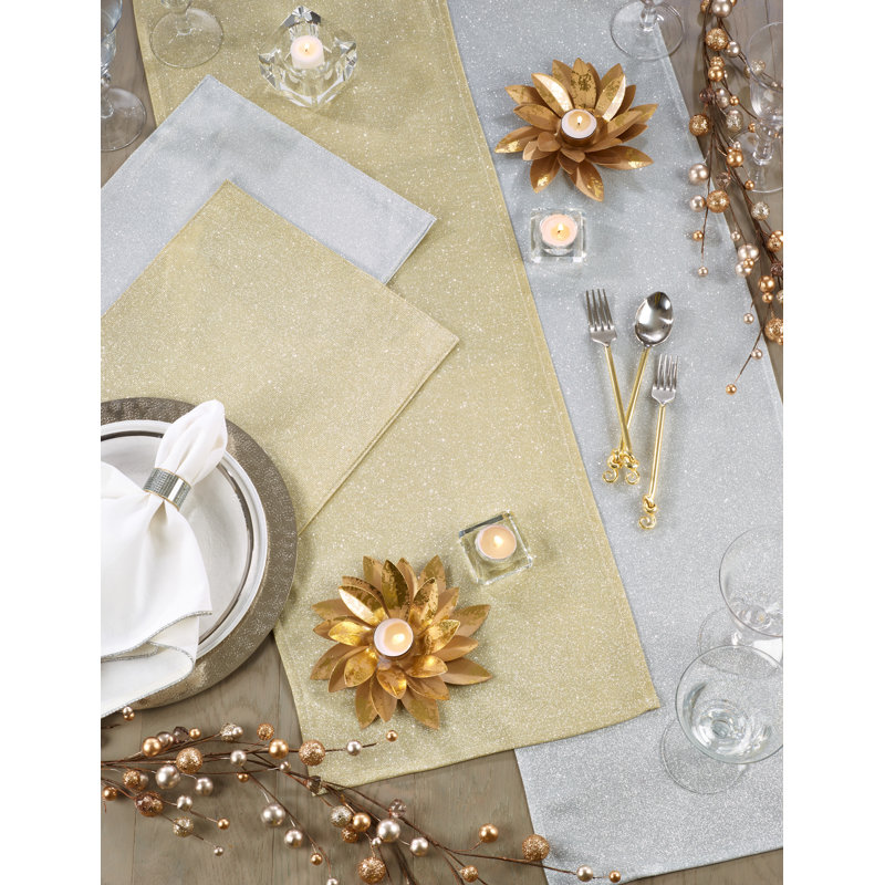 Melgar Shimmering Table Runner, Gold