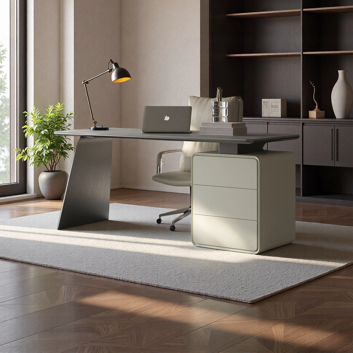 Hokku Designs Modern minimalist computer desk | Wayfair