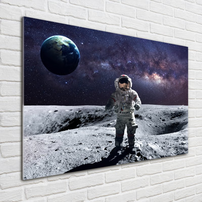 Astronaut - No Frame Print on Glass
