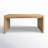 Gabler 64'' Ash Wood Waterfall Dining Table-156030762