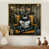 Gold Floater Framed Canvas