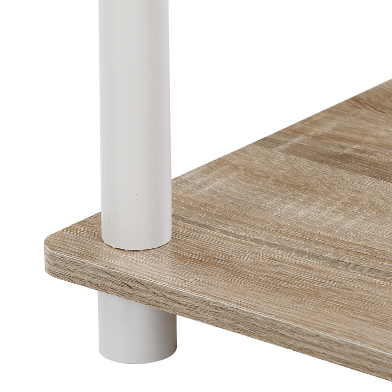 Maxine 59.9cm W Manufactured Wood Shelving Unit, Sonoma Oak/White