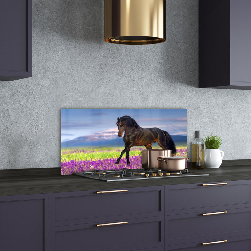 Escatawpa 50cm W x 100cm L Glass Peel and Stick Panel