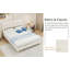 Upholstered Bed With Tufted Headboard-291249918-291249916