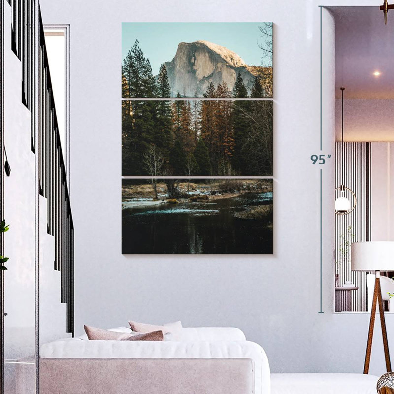 Alvord Half Dome Yosemite, 74" H x 48" W