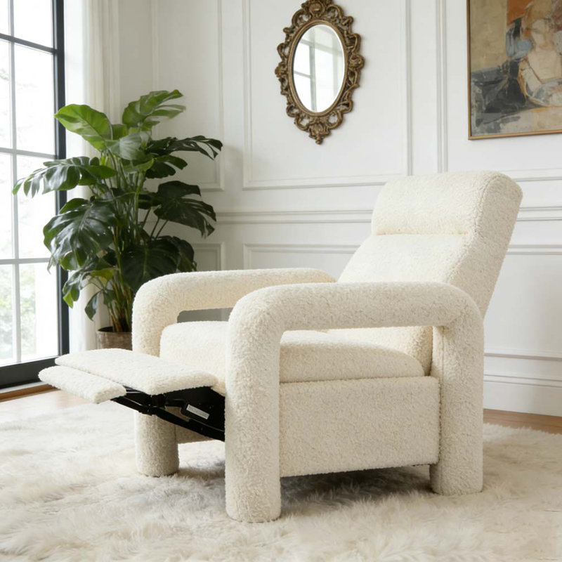 Fauteuil inclinable 31,25 po avec dossier inclinable, Beige