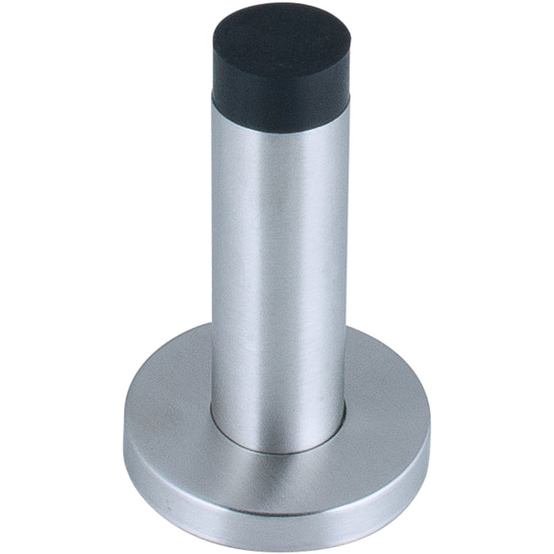 Amatruda Door Stop On Concealed Rose, Silver
