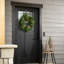 Artificial 24" LED Mixed Pine Christmas Wreath with Pinecones, Green
