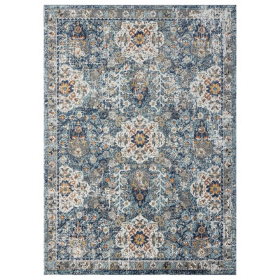 Merredith Performance Oriental Indoor Rug