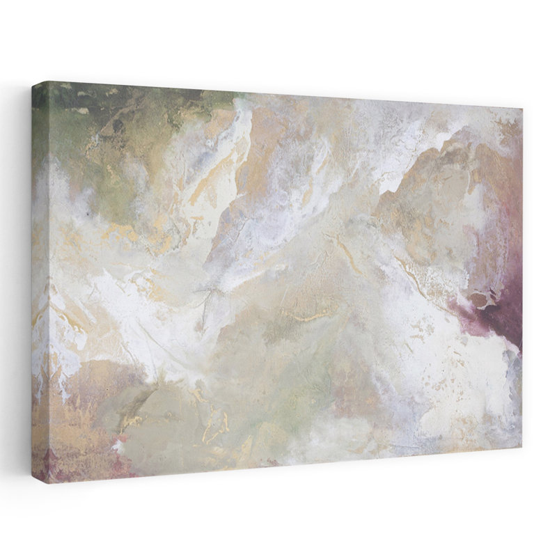 Art contemporain, art contemporain abstrait, H 16 po x l 24 po
