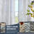 Linen Rod Pocket  Light Filtering Striped Kitchen Cafe Curtains Curtains-804619943-804619948