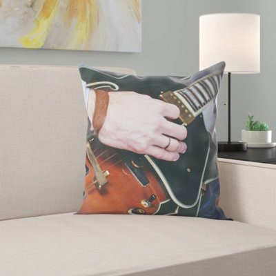 Microsuede Throw Pillow