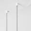 Luminaire suspendu blanc mat 9 lumières Alumina