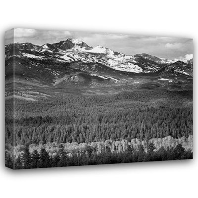 Art Adams, Adams, galerie, Longs Peak from Road, Parc national des montagnes Rocheuses, Colorado, 1941