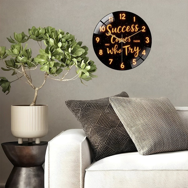 Horloge murale 12 po