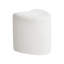 40cm Wide Heart Solid Colour Pouffe Ottoman-520355309